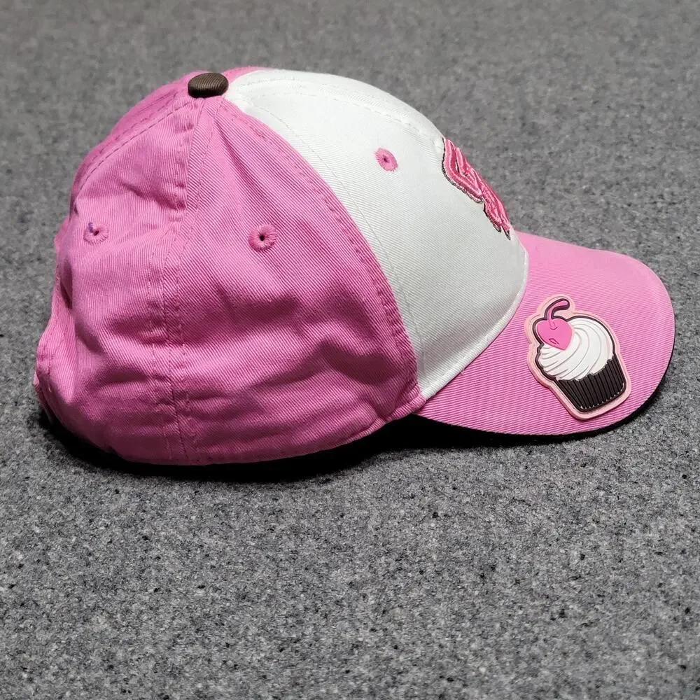 San Diego Padres Hat Baseball Cap Girls Pink White Cherry Heart Cupcake Child